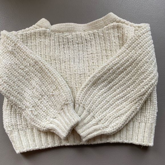 EUC- Epic thread little  Girls Balloon Sleeve Cardigan size 2 - Picture 5 of 6